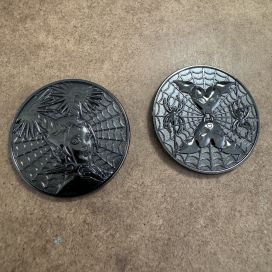 **Licky D Black Metal Collectible Coin**