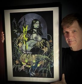 Raven Hex SwordMaiden 18x24" Poster