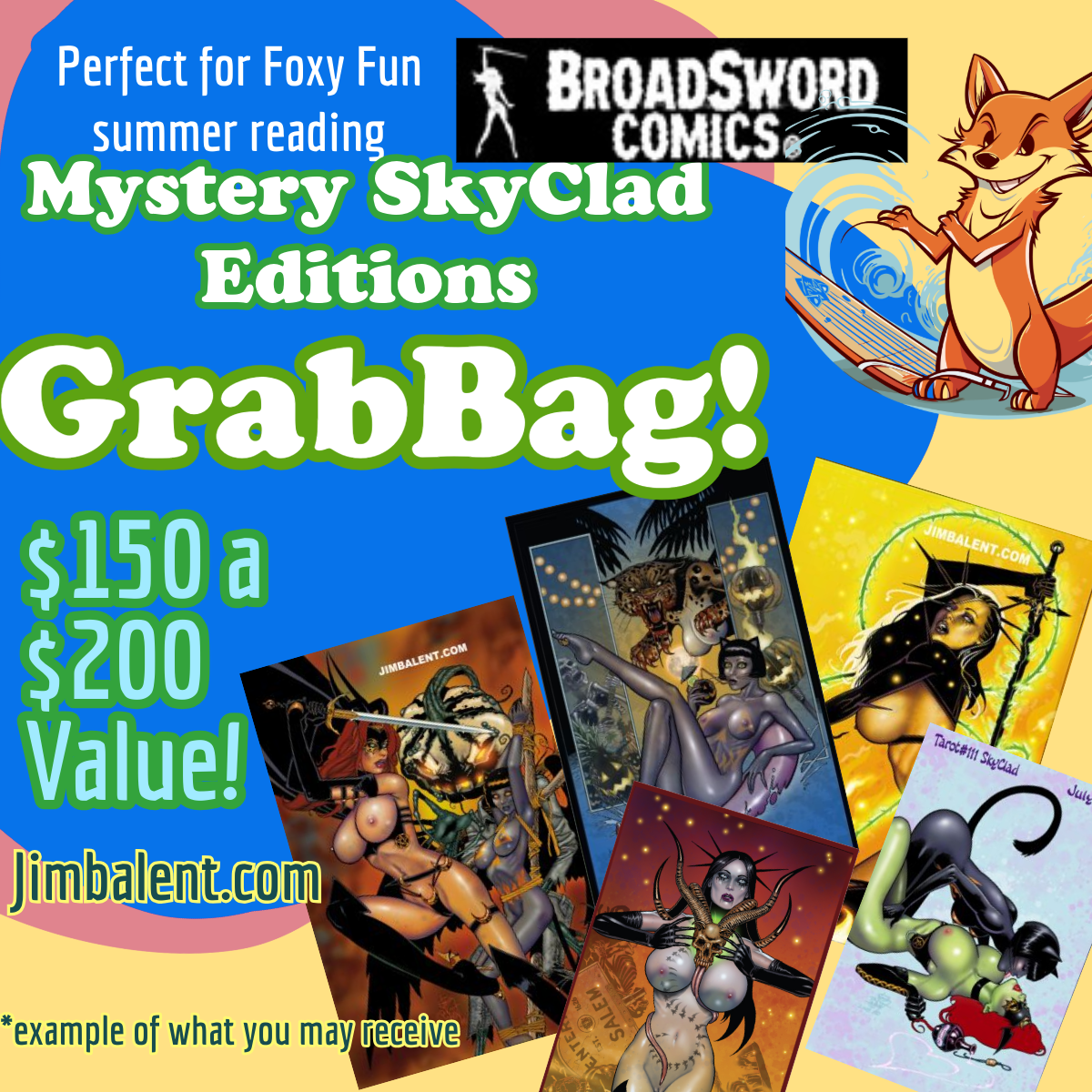 **Tarot Skyclad Summer Grab Bag: Limited Edition Mystery Collection**