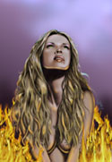 Bethany's Flame Digital Print