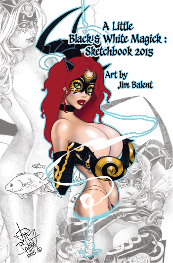 A Little Black & White Magick Sketchbook 2015- SOLD OUT