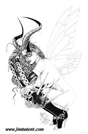 Tarot Frost Fairy Litho